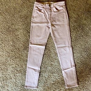 Blush AE High-Rise Skinny Jegging; sz 6